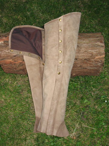 Barock Chaps Nubuk Rindleder mit Satin gef�ttert02